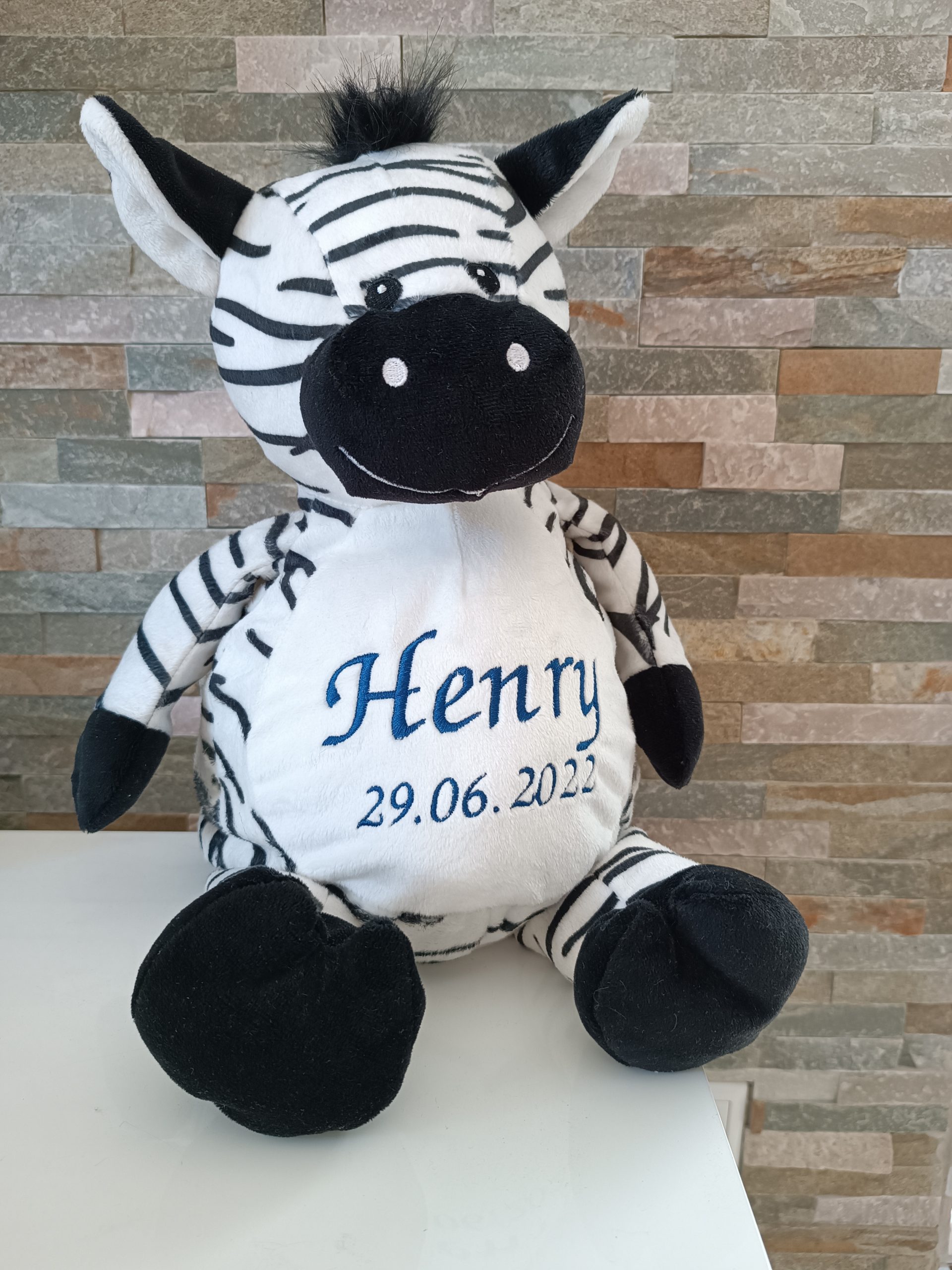 Zebra Kuscheltier – Bild 3
