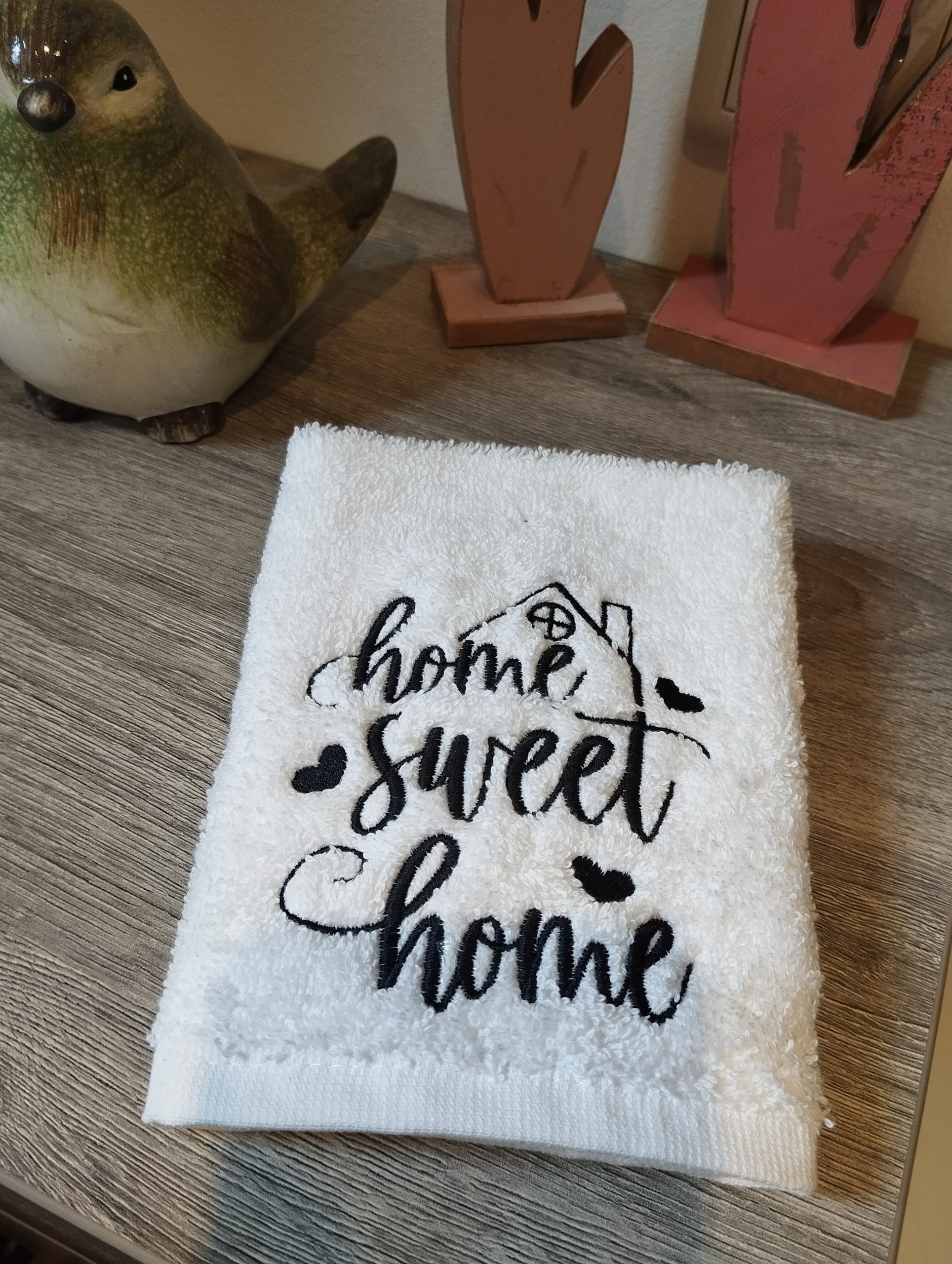 Home Sweet Home Handtuch – Bild 3