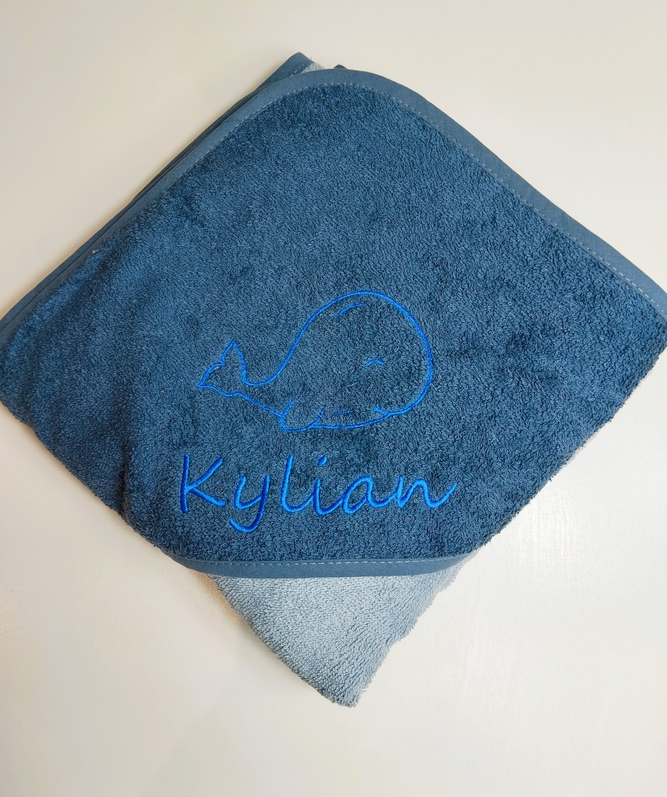 Kaputzenhandtuch Wal – Bild 5