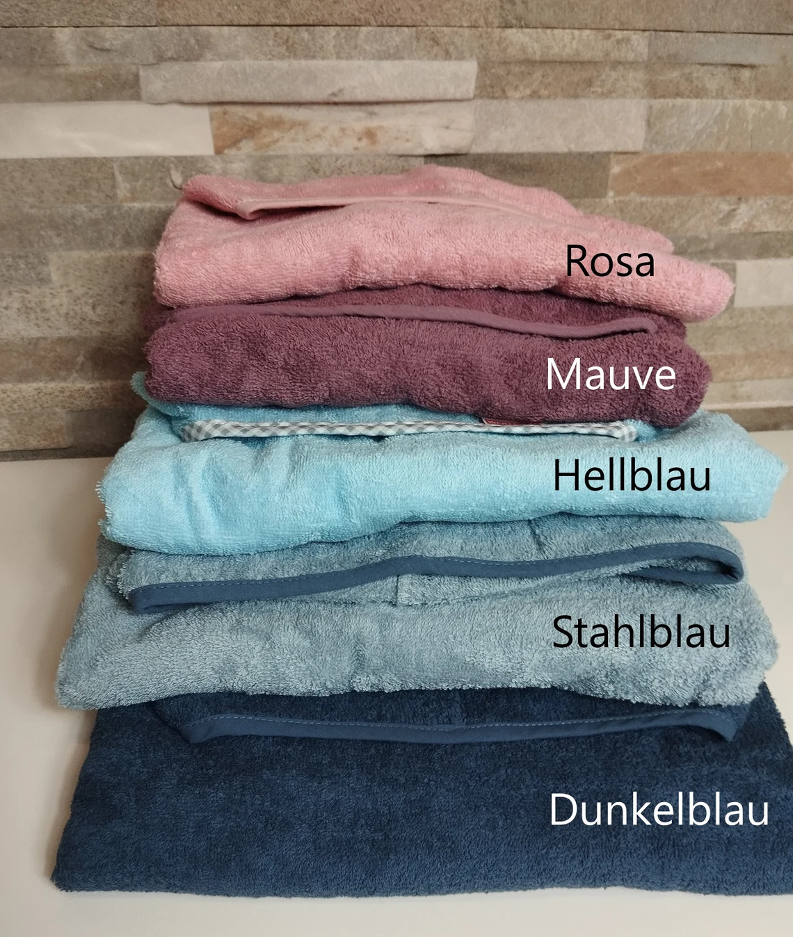 Badeponcho Regenbogen – Bild 2