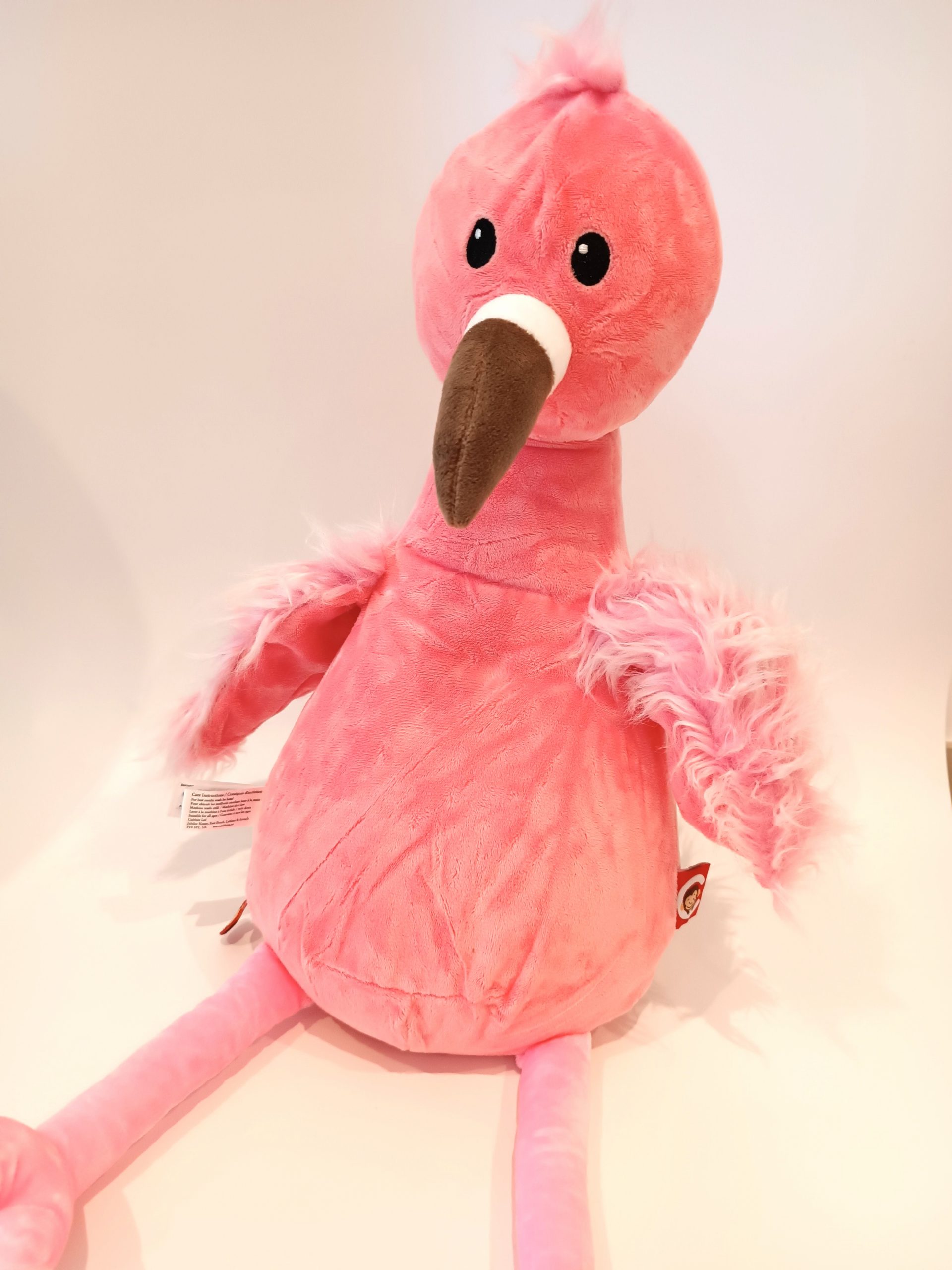 Flamingo Kuscheltier – Bild 2
