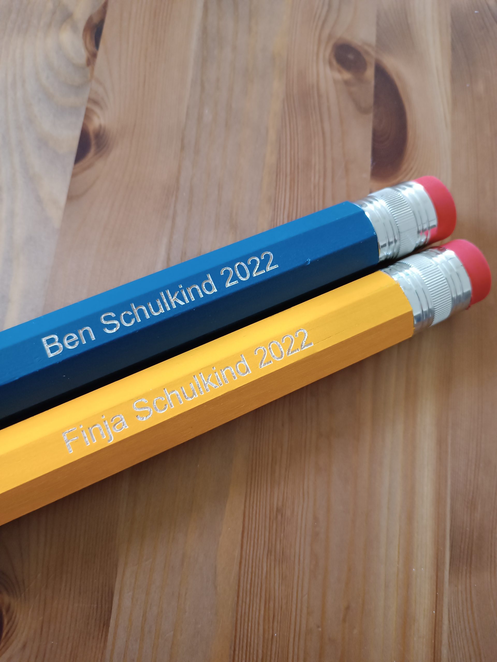 XXL-Bleistift mit Gravur