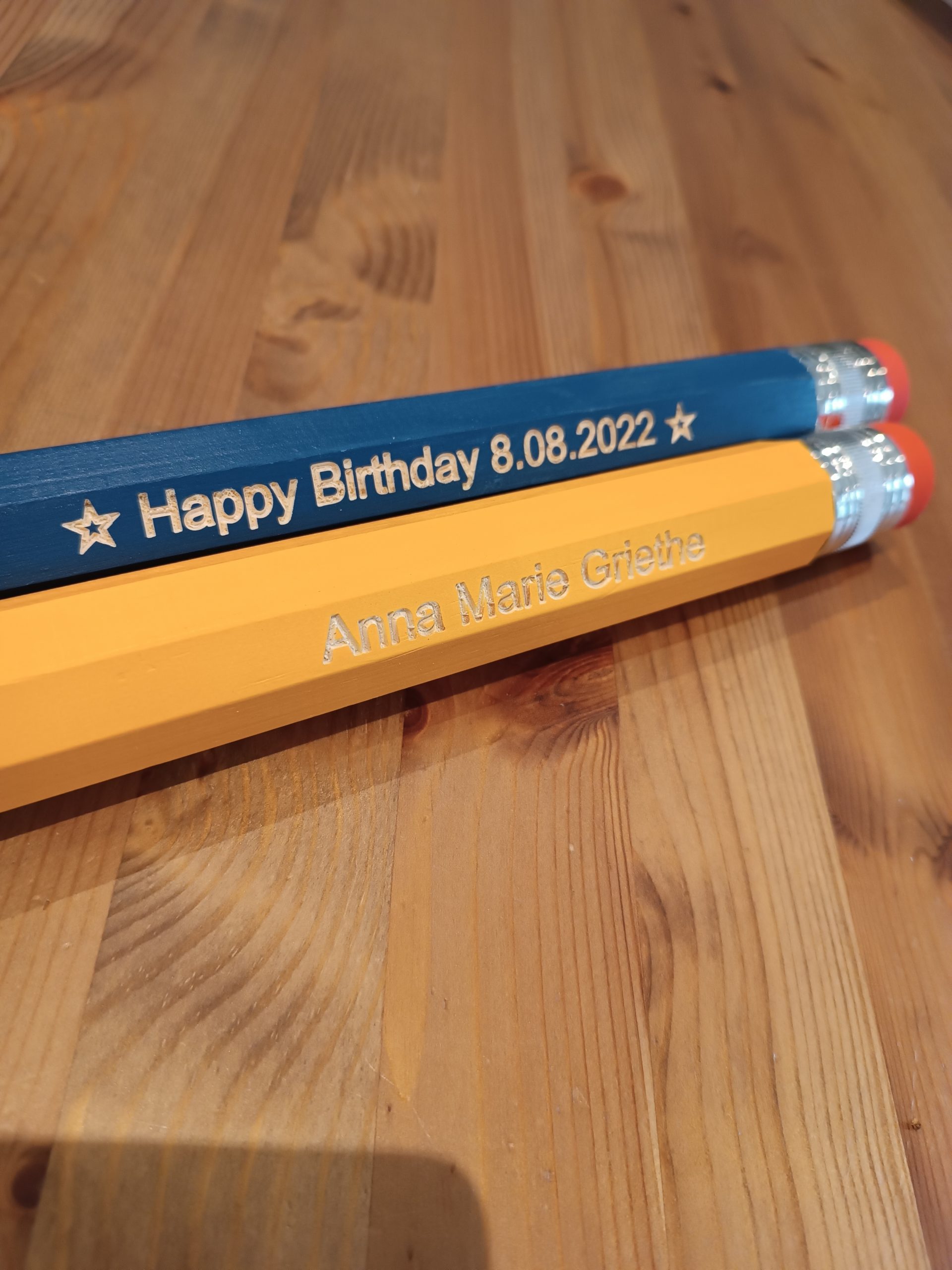 XXL-Bleistift mit Gravur – Bild 6