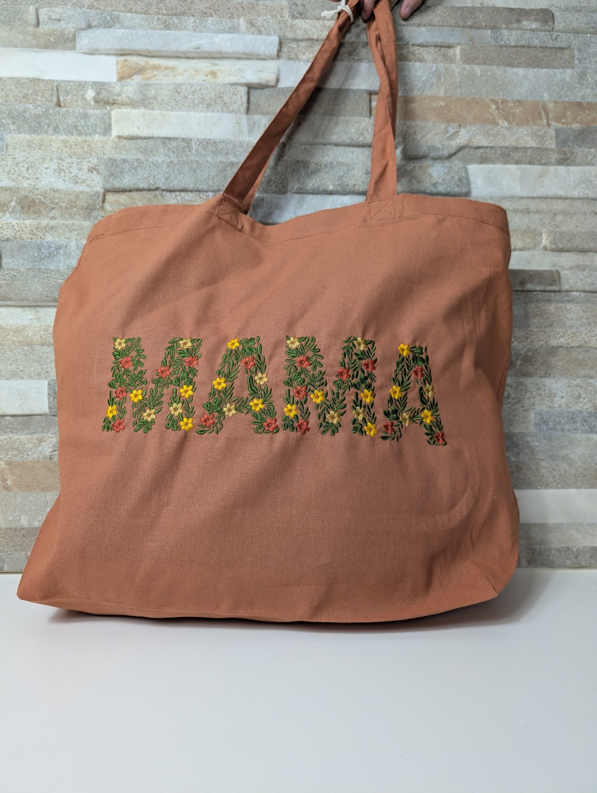 Florale Buchstaben Grün