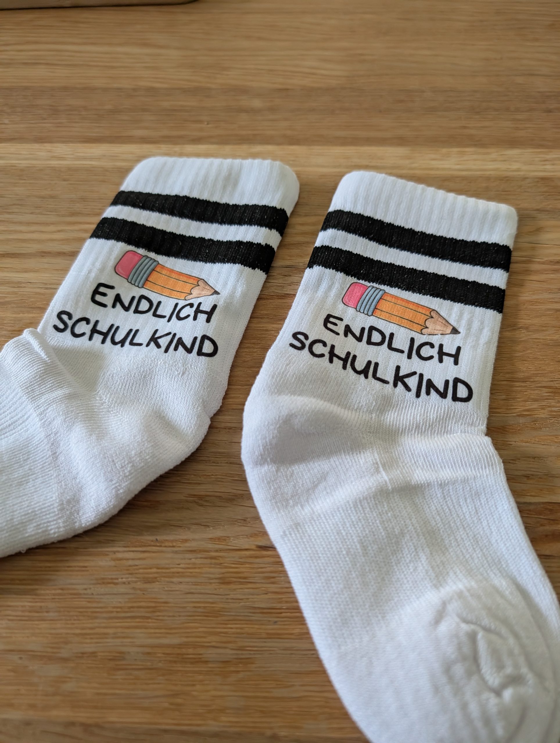 Socken Endlich Schulkind – Bild 2