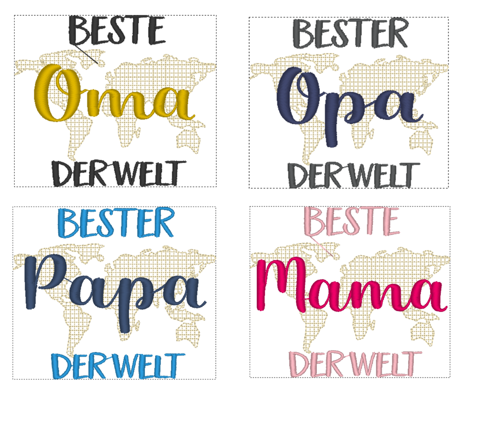 Turnbeutel Motivauswahl